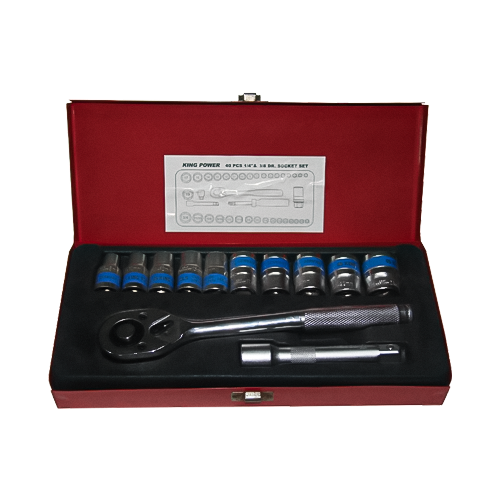 12 পিসিএস কুইক র‌্যাচেট হ্যান্ডেল সকেট সেট (1/2 