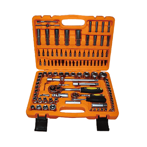 108 পিসি সকেট সেট (1/4 'এবং 1/2')