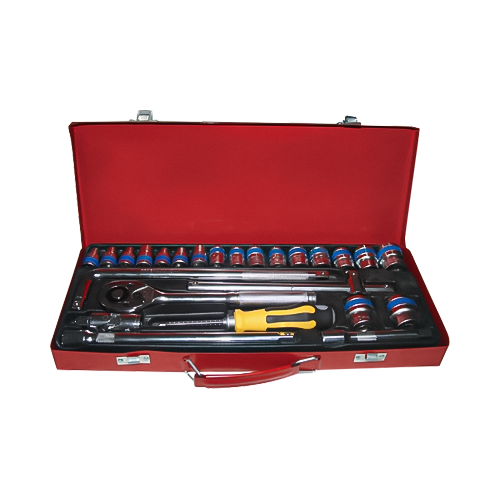 25 পিসিএস ইমপ্যাক্ট সকেট সেট (1/2 ')